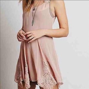 Free People Beads for Days Tunic in Blush